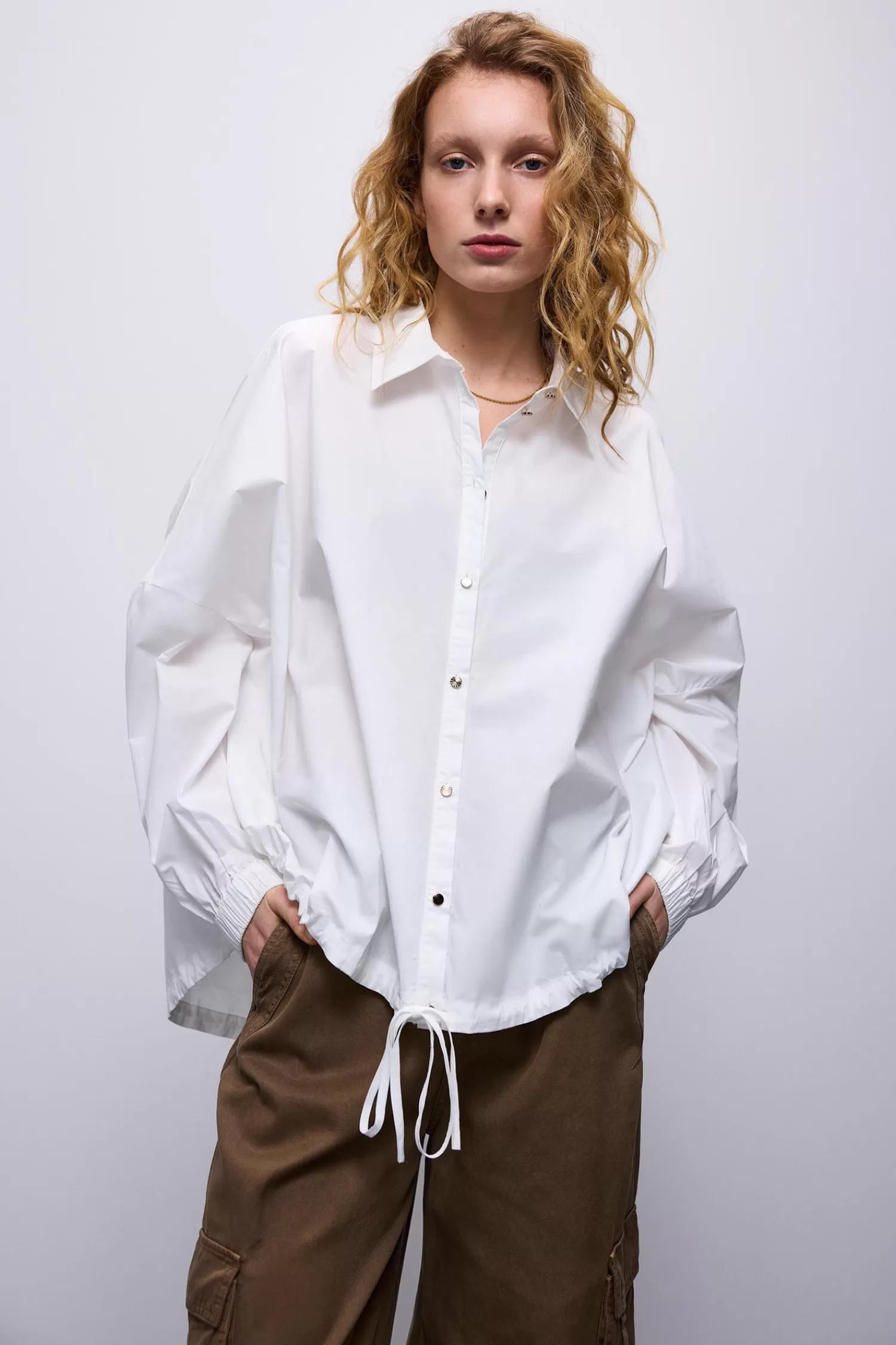 DAMES Summum Oversized Katoenen Blouse