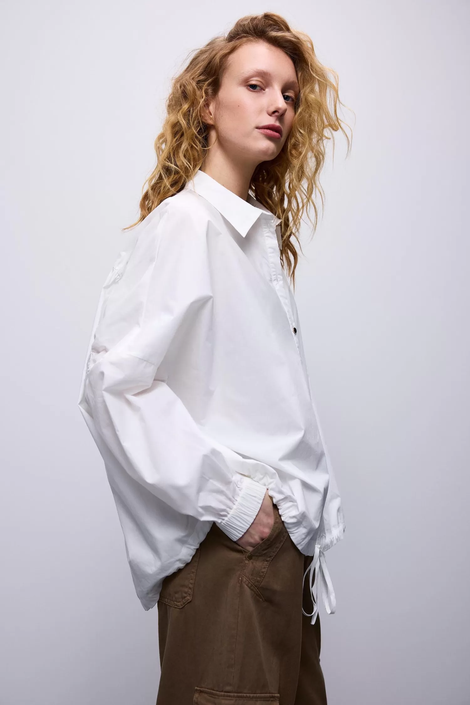 DAMES Summum Oversized Katoenen Blouse