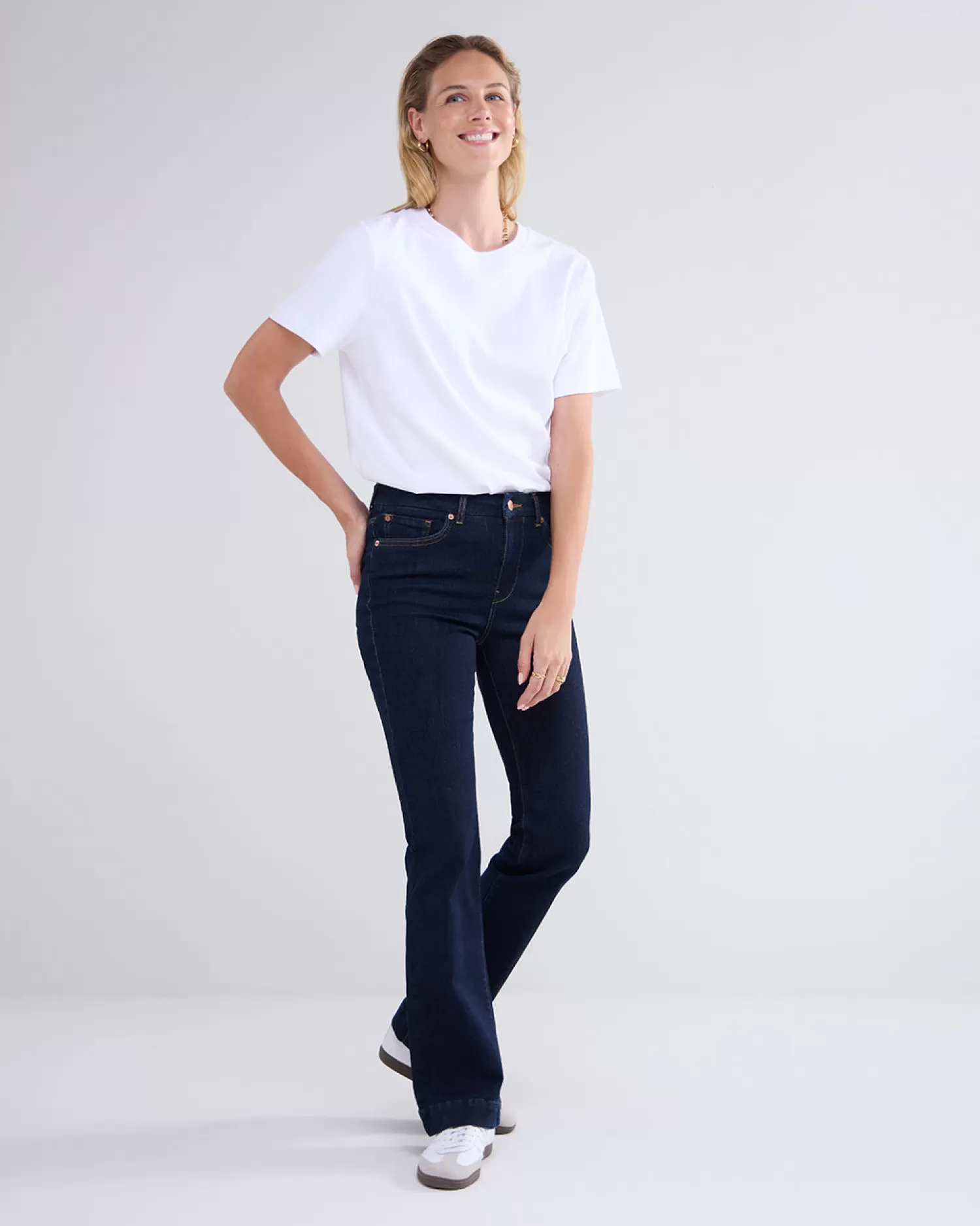 DAMES Summum Skinny Flared Jeans