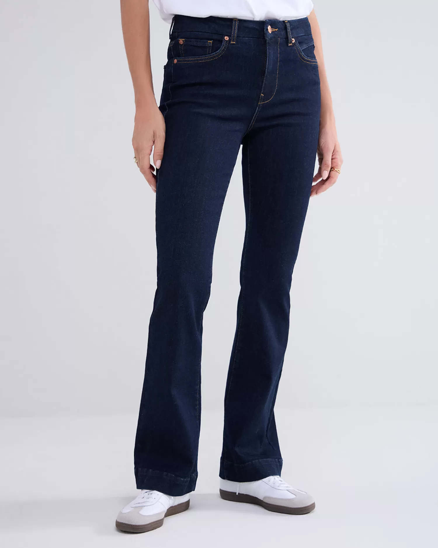 DAMES Summum Skinny Flared Jeans