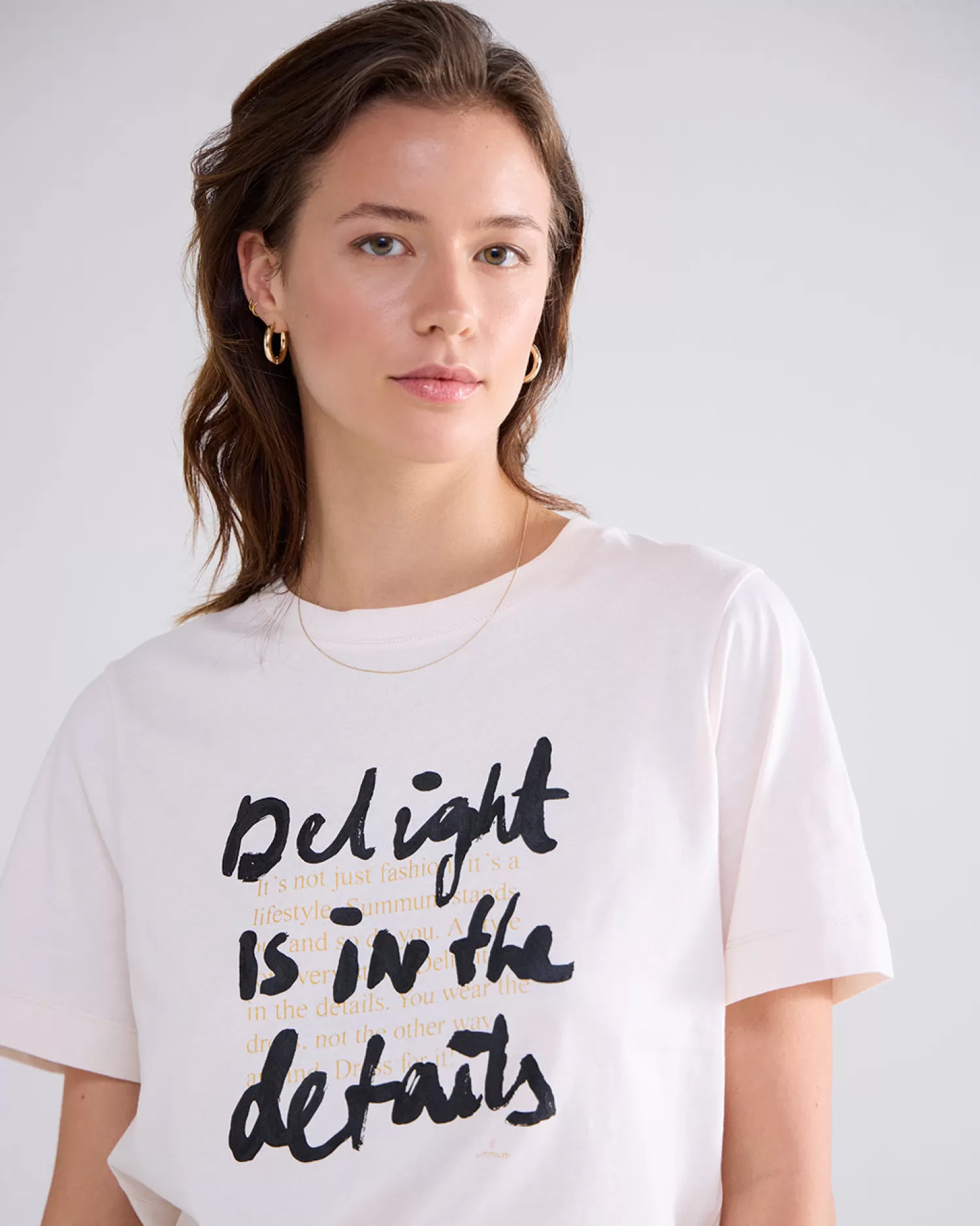 DAMES Summum T-shirt Met Tekst